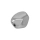Acrylic Bead UV Plated Irregular 15x20mm/14mm Ø2.4mm
