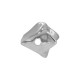 Acrylic Bead UV Plated Irregular 18x20.5mm/17.6mm Ø2.7mm