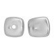 Acrylic Bead UV Plated Irregular 16x17.2mm Ø2.6mm