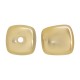 Acrylic Bead UV Plated Irregular 16x17.2mm Ø2.6mm