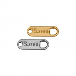 Connettore in Acciaio Inossidabile 304 a Forma di Targhetta 11X3 mm