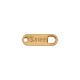 Colgante de Acero Inoxidable 304 Chapa 11x3mm