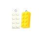 Pendente in Poliestere Rettangolare 15x31mm