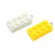 Polyester Pendant Rectangular 15x31mm