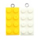 Polyester Pendant Rectangular 15x31mm