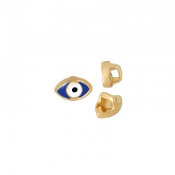 Œillet Coulissant en Zamak Émaillé 6 x 9 mm