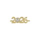 Zamak Lucky Connector "26" with Zircon 16mm