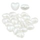 Perla ABS a Forma di Cuore 6x5 mm Ø1 mm