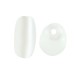 Perla ABS Bola Oval 8x4mm (Ø1mm)