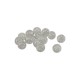 Resin Bead Round with Glitter 8mm Ø1.7mm