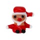 Slider Babbo Natale in Stile Murano 22X19 Mm/11 mm