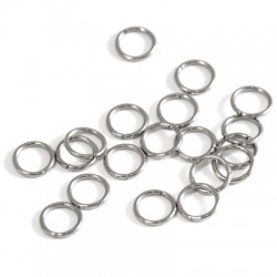 Anneau 8.0-6.0mm/1.0mm (épaisseur 1mm) en Acier Inoxydable