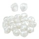 Pearl ABS Bead Oval Irregular 10x8mm Ø1mm