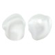Perline in ABS Perlato Ovali Irregolari 10X8 mm Ø1 mm