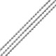 Chaîne à Billes en Laiton Taille Diamant 2 mm