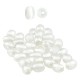 Perla ABS Oval 5x3mm (Ø1mm)
