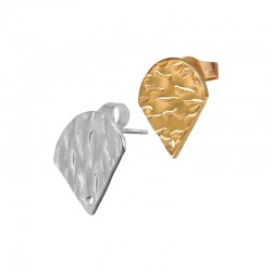 Stainless Steel 304 Earring Drop 12mm