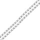 Steel Beaded Cable Chain 7mm
