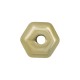 Ακρυλική UV Χάντρα Εξάγωνη 12.5x13mm Ø2.2mm