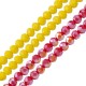 Crystal Bead Faceted 6mm/4mm (80pcs)