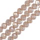 Crystal Bead Faceted 6mm/4mm (80pcs)