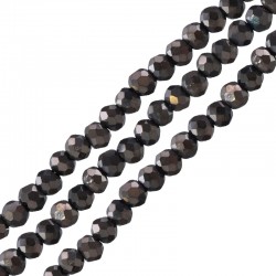 Glass Bead Round Faceted 3.2mm (138pcs)