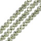 Perle en Verre Ronde Facettée 4 mm (108 pièces)
