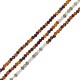 Perle en Cristal de Verre Facettée 2 mm Ø0.7 mm ~36 cm