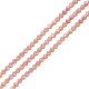 Perle en Cristal de Verre Conique 4 x 4,5 mm ~38 cm