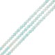 Perle en Cristal de Verre Facettée 4.5 mm
