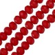 Cuentas de vidrio Redondas facetadas de 8 x 5 mm (60 unidades)