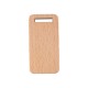 Colgante Rectangular de Madera 28 x 55 mm/5 mm