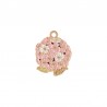 Chapado en Oro de 24 Quilates/ 0,12 µm/ Rosa/ Blanco