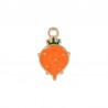 24K Gold Plated/ 0.12µm/ Orange/ Green