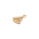 Enameled Zamak Charm Watermelon 11.5x16mm