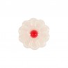 Pearlised White/ Red