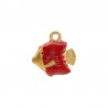 18k Gold/ Red