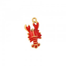 Acier Inoxydable 304 Émaillé Homard 10.7 x 22 mm/6 mm