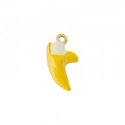 Enameled Stainless Steel 304 Banana 11.8x20mm/8.3mm
