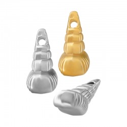 Stainless Steel 304 Pendant Shell 12.5x26.8mm/11mm