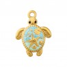 18K Gold/ Blue/ White