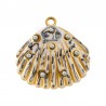 18K Gold/ Black/ White