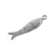 Ανοξείδωτο Ατσάλι 304 Μοτίφ Ψάρι 11.5x44mm/5.5mm