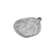 Stainless Steel 304 Charm Shell 16.5x18mm