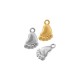 Stainless Steel 304 Pendant Foot 6.8x10.28mm/2.52mm