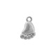 Stainless Steel 304 Pendant Foot 6.8x10.28mm/2.52mm