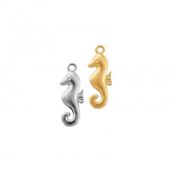 Stainless Steel 304 Charm Seahorse 6.25x16.9mm/2.85mm