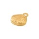 Stainless Steel 304 Charm Shell 7.7x9.3mm/2.3mm