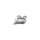 Charm Cœur en Acier Inoxydable 304 9 x 11,5 mm/4,2 mm