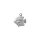 Charm Poisson en Acier Inoxydable 304 12 x 11 mm/4.2 mm